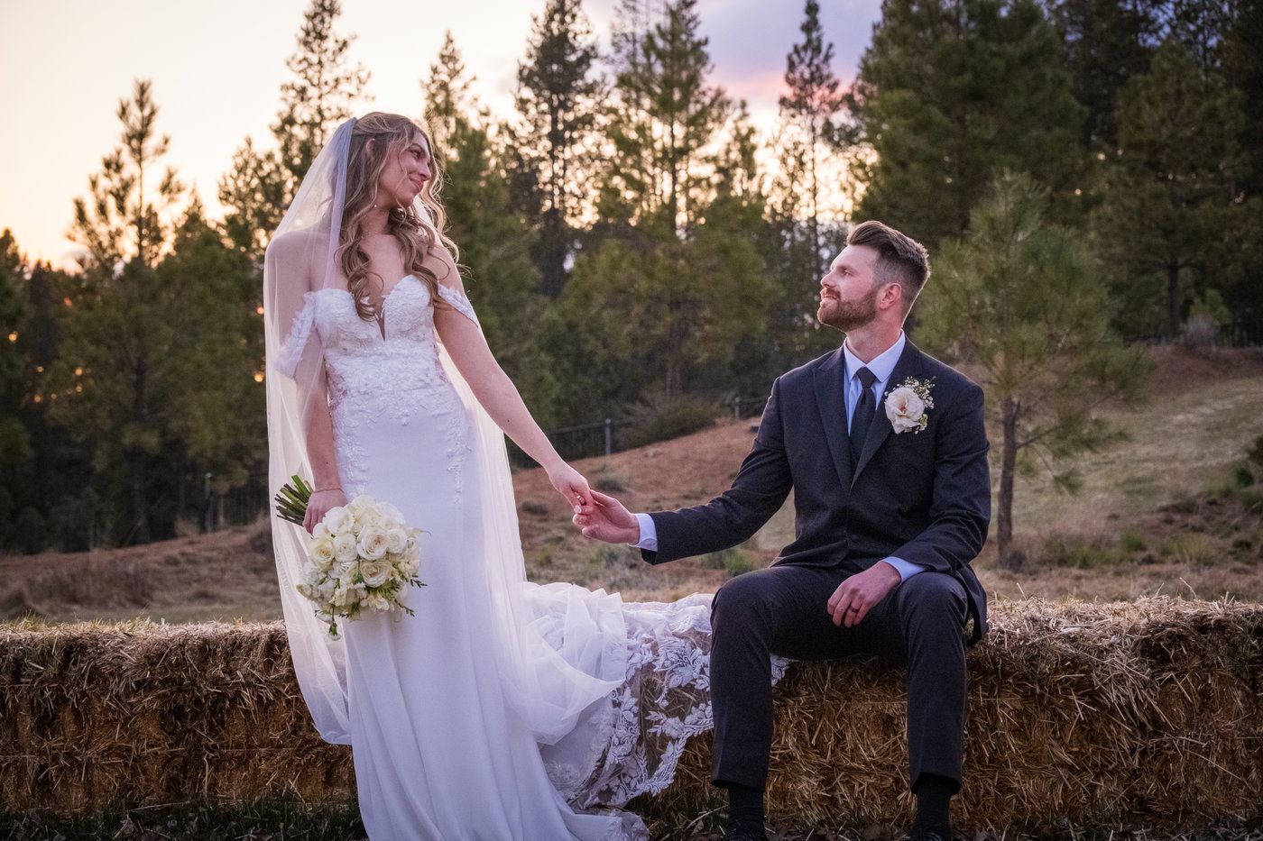 Van Tassel wedding at Benham Hall